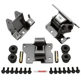 Wehrli Custom Fab 2001-2010 DURAMAX HD ENGINE MOUNTS Shocker Yellow